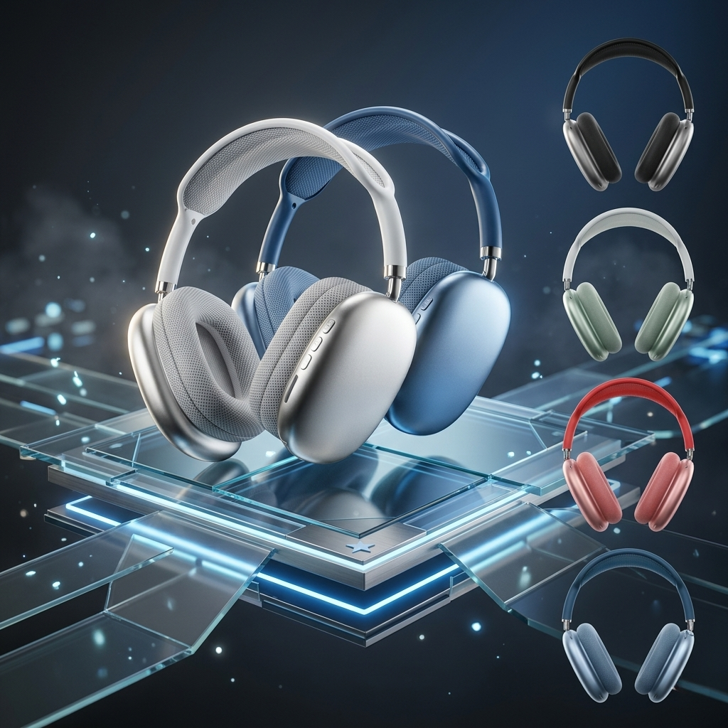 Premium Wireless Over-Ear Headphones with Noise Cancellation 🎧