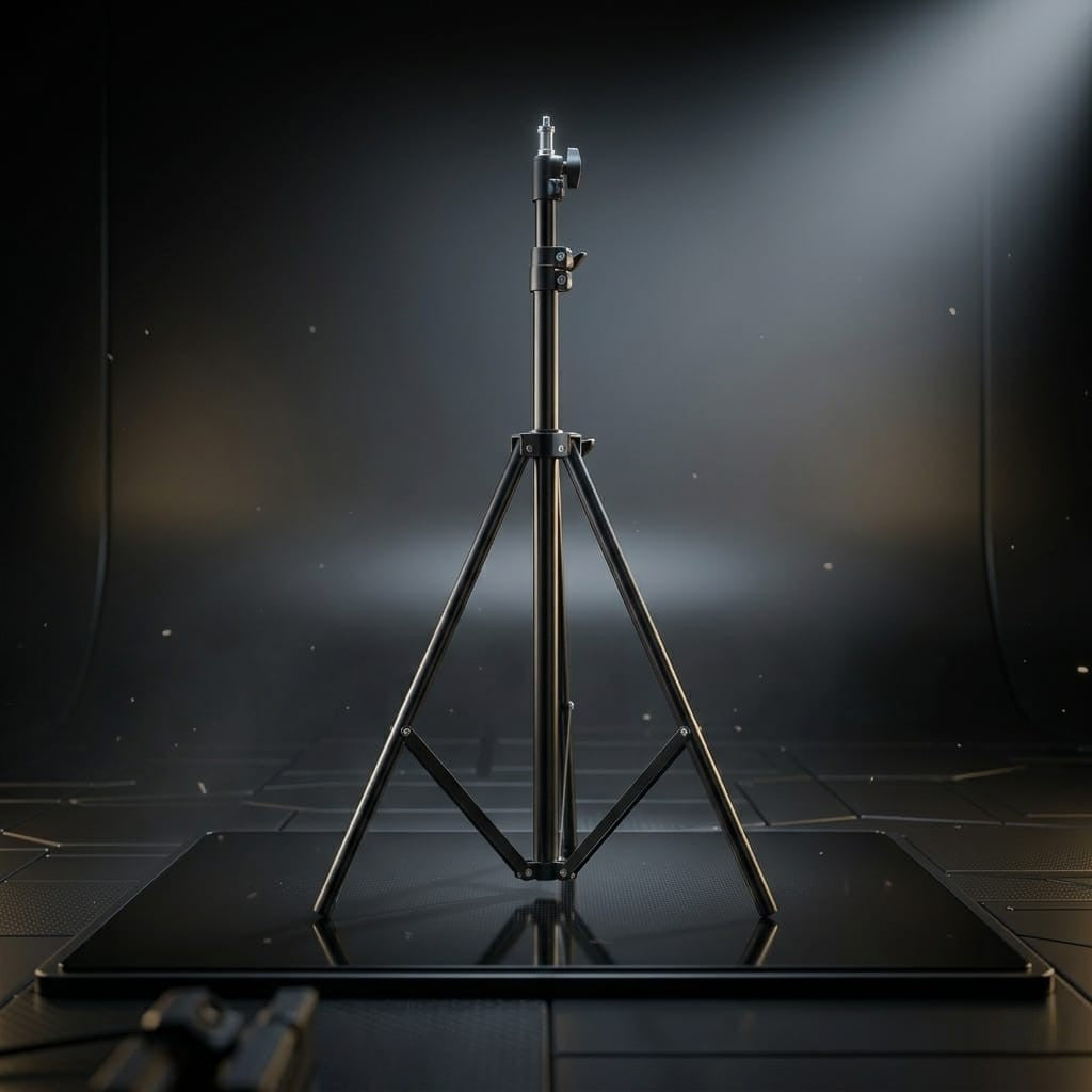 7-Foot Professional Camera Tripod Stand | Adjustable Light Stand for Ring Light